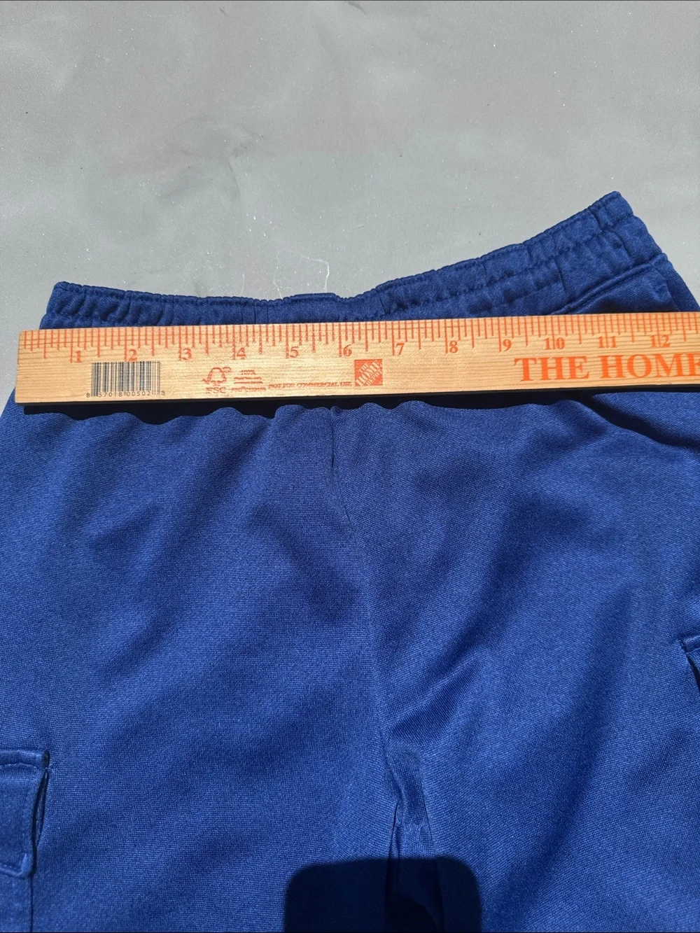 Youth Blue Cargo Pocket Shorts - Casual Athletic Style